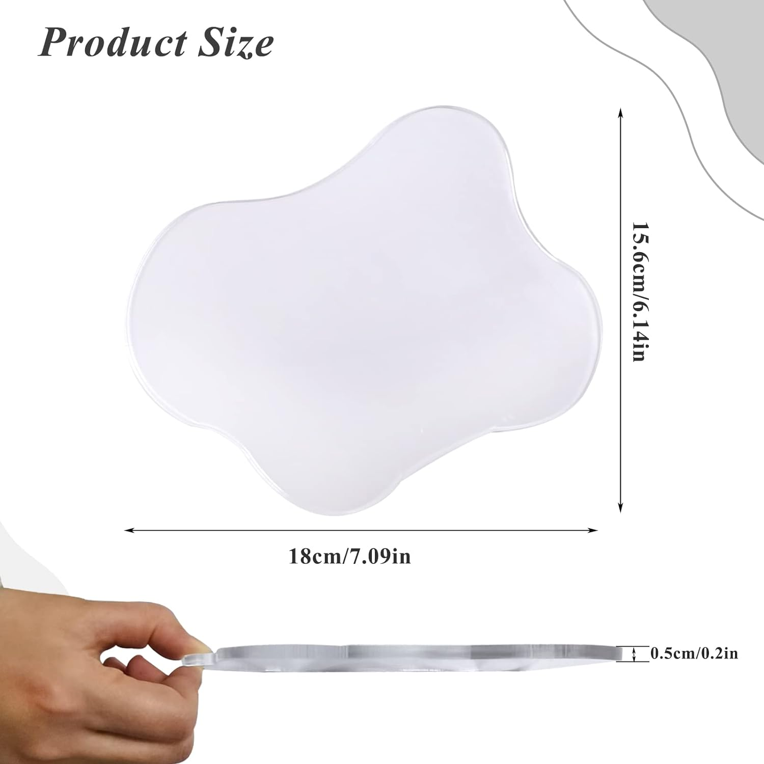 Clear 1pcs