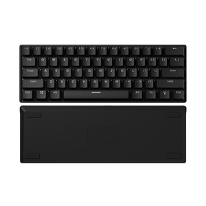A61K Nuova Tastiera Meccanica da Gaming con Retroilluminazione LED, 61 Tasti, Mini Cablata Type-C, Switch Blu per Uso Ufficio, Laptop e PC - Product Image 1