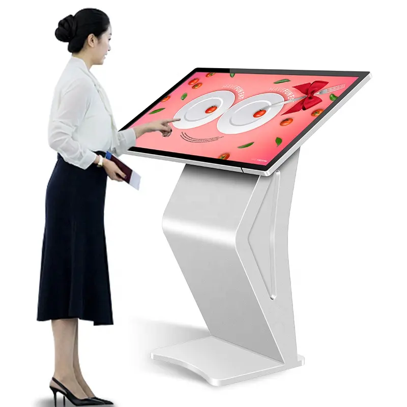 19 32 43 49 55 Inch Indoor Interactieve Informatie Digitale Kiosk Android Smart Video Touch Screen Kiosk