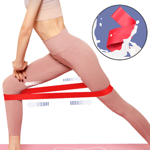 Mini bandas de resistencia para ejercicio en casa, banda de ejercicio de terapia de látex Natural, banda de bucle de látex personalizada para entrenamiento de fuerza - Product Image 3