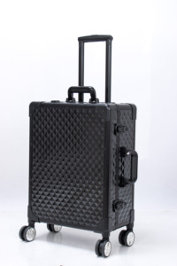 Koncai vỏ cứng Mang trường hợp Salon tóc trang điểm trường hợp chuyên nghiệp trang điểm cắt tóc Xe đẩy Trường hợp với Led Gương - Product Image 3