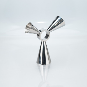 Özel 304 paslanmaz çelik Bar Jigger 10ml 20ml 30ml çift kokteyl Jigger ölçekli işareti ile tek kullanımlık ölçüm Jigger - Product Image 6