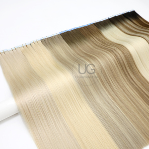 U quyến rũ bán buôn Hot Bán Straight & xoăn & sóng phong cách bất Nga tóc con người băng trong phần mở rộng - Product Image 4