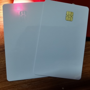 Werks großhandel Dual Interface EMV-Karte NFC RFID JAVA 40K 95K Unterstützung ECC RSA2096 Polycarbonat PVC für Hotel zahlung - Product Image 3