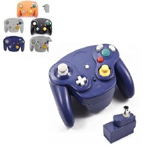 ตัวควบคุมเกมไร้สายพร้อมอะแดปเตอร์สำหรับเกมคิวบ์ย้อนยุคคลาสสิก GC NGC WII - Product Image 2