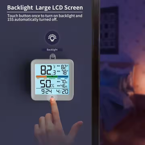 Large Display Digital Hygrometer and <strong>Thermometer</strong> 24-Hour <strong>Memory</strong> <strong>Function</strong> for Home Use - Product Image 4