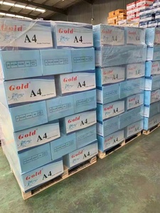 无碳CB CFB CF原始木浆电脑印刷NCR纸48-70gsm蓝色图像无碳复印纸 - Product Image 5