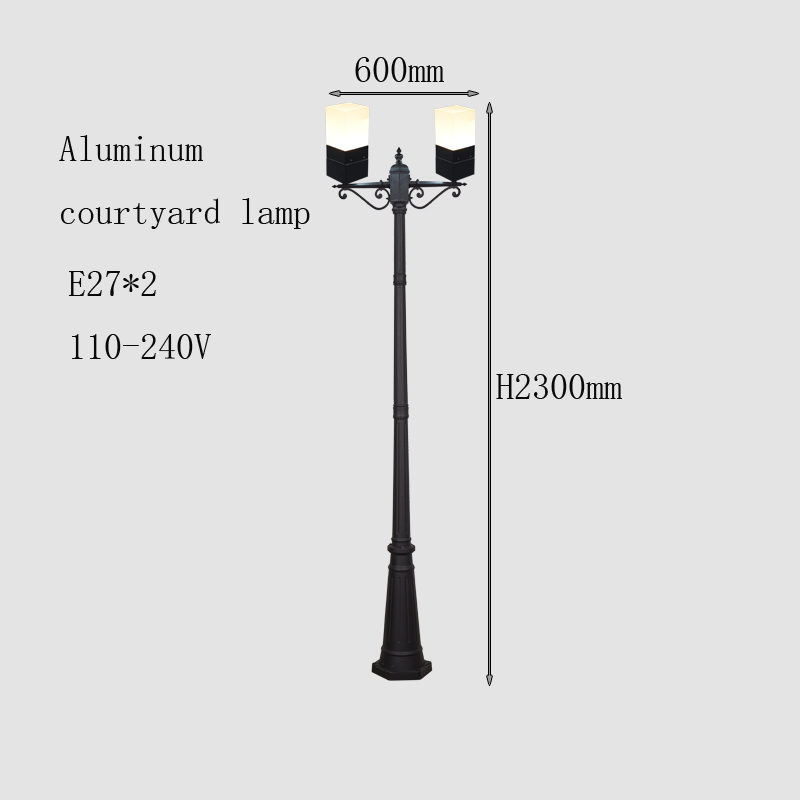 Black 2300-2lamp