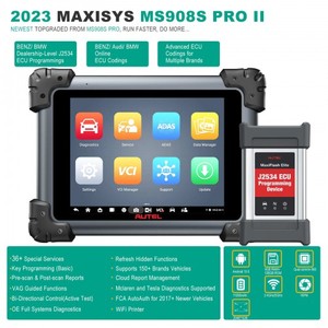 Autel MaxiSys MS908S Pro II J2534 ECU Programación Codificación Adaptación Misma programación que MSULtra MS919 MS909 - Product Image 3