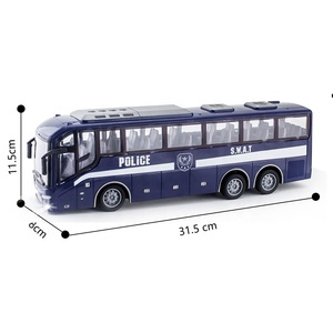 SY 1:30 Scale Radio Control Vehicle 4CH <strong>RC</strong> Car for Kids Remote Control Bus Toy - Product Image 4