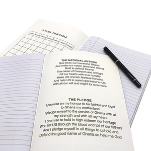 Note1 Großhandel kunden spezifische Notizbücher 40-seitiges Schulheft Einz eiliger Schüler Notizbuch Günstige Masse mit Papier umschlag - Product Image 2
