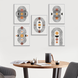 Tóm tắt thiết lập vải trang trí bức tranh trang trí vải tường nghệ thuật - Product Image 2