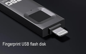 适用于PC智能手机的2合1定制usb指纹USB闪存驱动器加密安全保护指纹pendrive拇指驱动器 - Product Image 6
