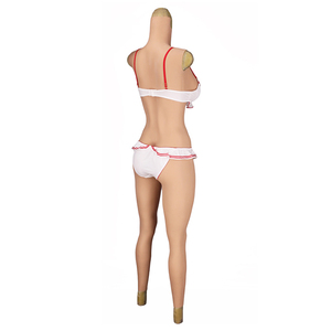 Silikon-Kondom in voller Länge hat realistische Brust-und Vagina-Details, eng und billig, und Factory Direct Supply kann Liebe machen - Product Image 3