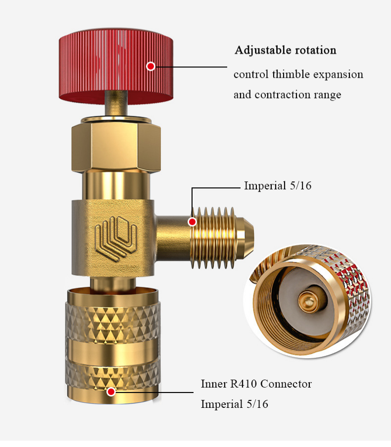5/16"-5/16" R410A Safety Valve