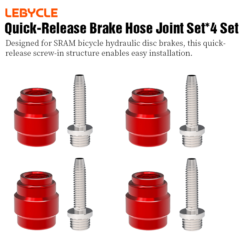 Red Sram Quick Release*4/Bag