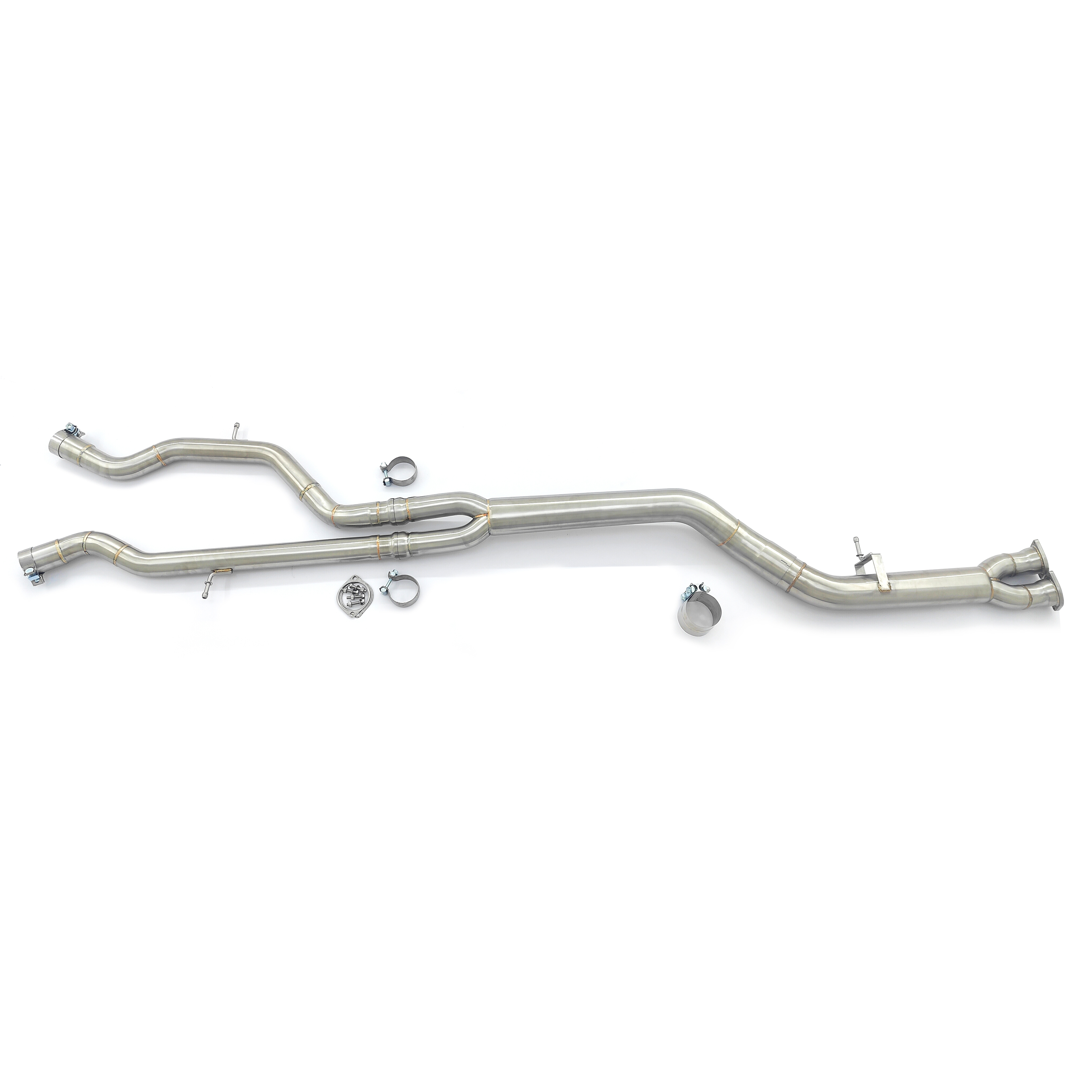 brushed Stainless Steel without brace