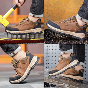 Dinggu Fabriek Groothandel Comfortabele Zachte Ademende Waterdichte Anti Steken Anti Smashing Bouw Sportschoenen - Product Image 3