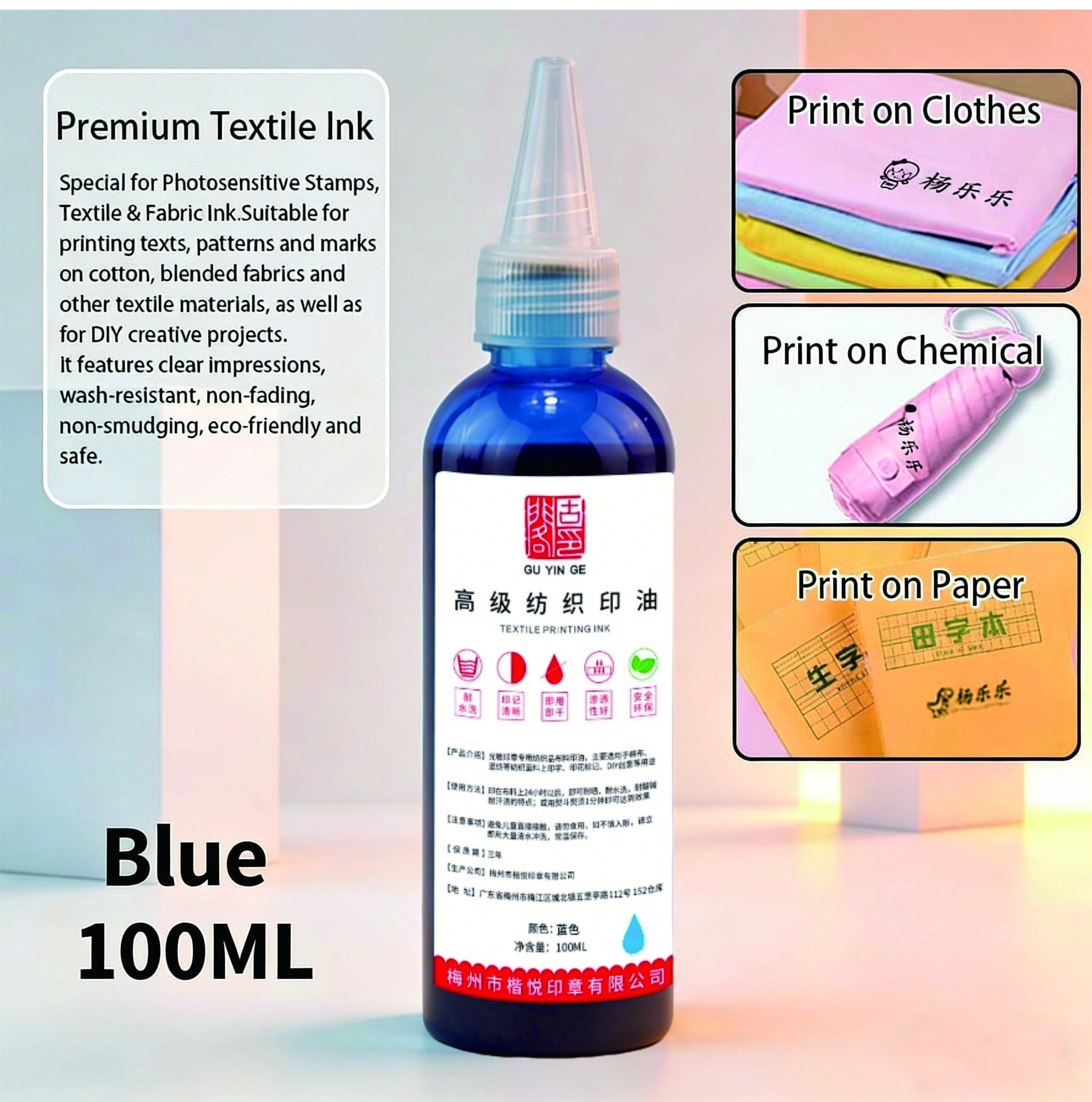 Tinta azul 100ml