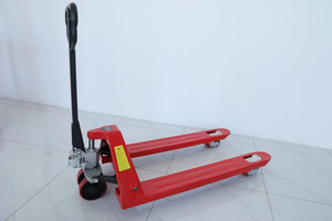 Двухтонный ручной гидравлический домкрат для поддонов-прочный нейлоновый колесный дизайн, портативный и экономичный для промышленного перемещения поддонов - Product Image 4