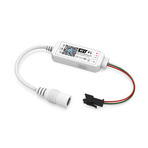 WS2811 SK6812 WS2812B Пиксельная Светодиодная лента Wi-Fi контроллер IOS Android приложение Alexa Google адресный мини-контроллер Wi-Fi