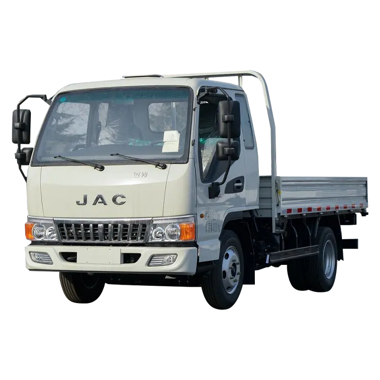 Camion fourgon de marchandises 2T-3T de bonne qualité nouveau moteur diesel JAC 6 roues Euro 6 fourgon porteur de marchandises légères prix de vente