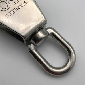 Stainless Steel Rigging Pulley <strong>Block</strong> With Pin SS304/SS316 <strong>Single</strong> Pulley Swivel Cable Pulley - Product Image 4