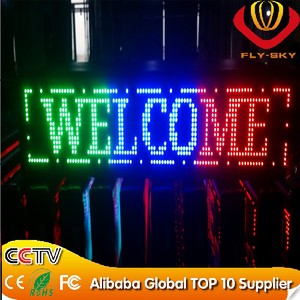 RGB полноцветный СВЕТОДИОДНЫЙ знак, программируемый прокручивающийся светодиодный знак - Product Image 5