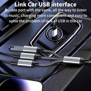 USB Y Splitter Cáp Cho Sạc <span class=keywords><strong>OTG</strong></span> 3 Trong 1 USB C Nam Để 3 USB 2.0 Nữ Extender Hub Dữ Liệu Sạc Adapter - Product Image 4