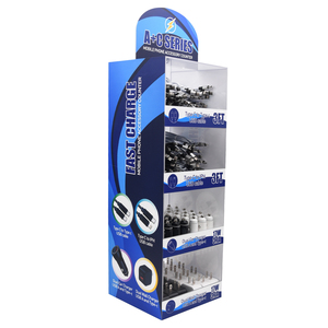 Retail <strong>Store</strong> Counter Top Display case for Cell Phone 146pcs Uk Eu Us Accessories Chargers for Convenient <strong>Stores</strong> Stations - Product Image 1