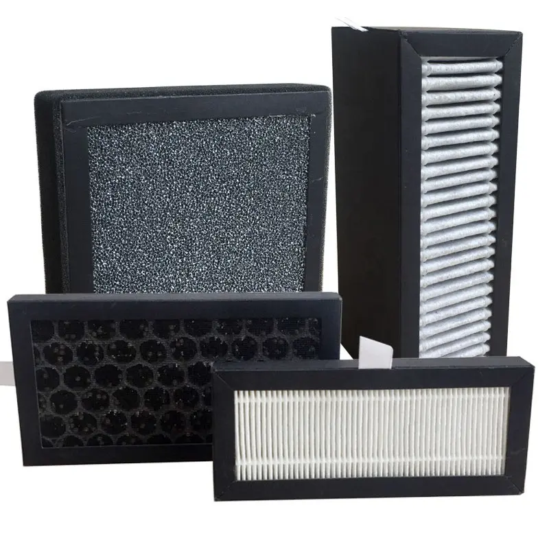 OEM/ODM Premium hava temizleyici Hepa filtre H13 Hepa sınıf aktif karbon yüksek verimlilik yedek filtre