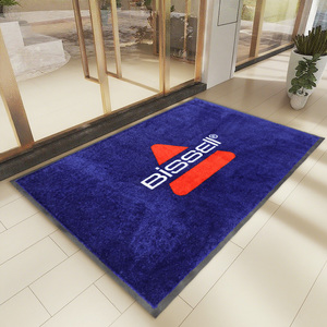 Tùy Chỉnh Cửa Mat Cá Nhân Biểu Tượng Văn Bản Lối Vào Thương Mại Thảm Sàn Với Non-Slip Cao Su Ủng Hộ Trong Nhà Mat - Product Image 1