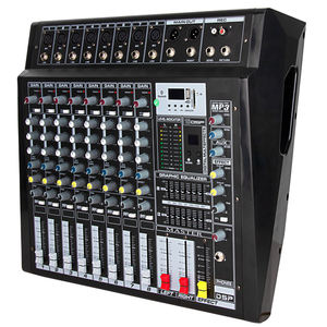 Professional Active Audio Console 6/8/12/16 Channel <strong>Amp</strong> <strong>Mixer</strong> with USB Blue Tooth 16DSP for Stage DJ Big Concerts - Product Image 4