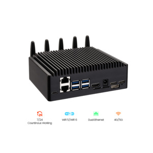 Braccio Cortex processore ad alte prestazioni industriale RK3568 RK3588 Mini PC con WIFI LAN RS232 RS485 per l'automazione industriale - Product Image 1