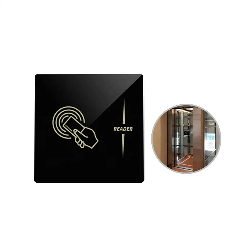 Sistema di controllo di accesso autonomo gestione della sicurezza 13.56mhz IC Card RFID macchina di controllo accessi a porta singola