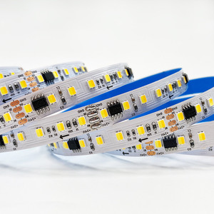 แถบไฟ LED SPI IC 3 in 1 CCT 2700K 4000K 6500K แถบไฟ LED อัจฉริยะหรี่แสงได้เปลี่ยนสีได้แถบไฟสีขาวคู่สำหรับวิ่งแถบน้ำ - Product Image 2