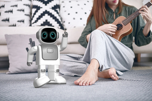 Programmier bare Bluetooth-Lautsprecher roboter Humanoide Smart Intelligente Kinder Smart Educational Walking Robot Toys - Product Image 3