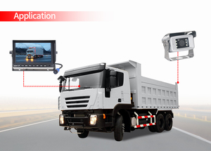 720P Semi-Trucks Backup <strong>Camera</strong> SONY CCD Image <strong>Sensor</strong> AHD Signal Output Built-in 6pcs IR LED Night Light for Heavy Duty Vehicles - Product Image 2