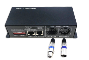 DC12-24V Rgbw Dmx Controller 4 canali Dmx Controller PWM segnale di controllo Display digitale DMX512 Decoder per RGBW striscia - Product Image 2