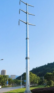 电杆8m 9m 10m八角形镀锌输电塔