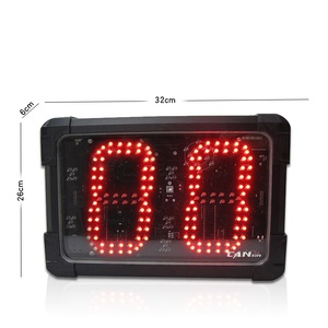 Personalizzato cifre colore 6 pollici cifre multifunzionale impermeabile contatore digitale esterno basket 24s colpo orologio Timer - Product Image 6