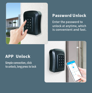 TTLOCK ปากรหัสไฟฟ้าที่ปลอดภัยล็อคบ้านสมาร์ทคีย์บ็อกซ์ - Product Image 2