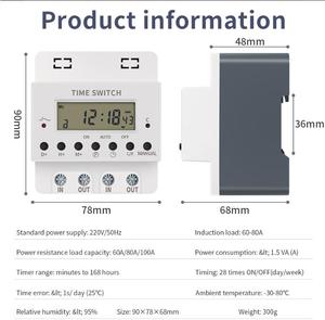QJC LED-bildschirm programmierbarer timer timer-schalter steuerung automatischer timer-regler timer-schalter - Product Image 5