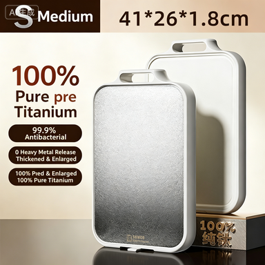 100% titanio puro antibacteriano PP-mediano 40 cm