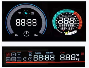 TN Positive Custom ized LCD 7-Segment-LCD-Anzeige Monochromes COG COB-LCD-Display - Product Image 6