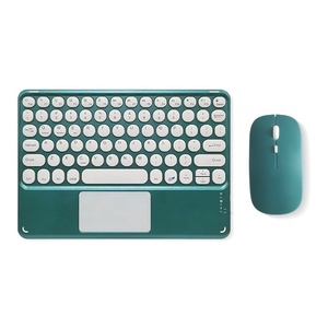 Combo de teclado y ratón inalámbrico Bluetooth ultrafino de 10 y 11 pulgadas para Tablet PC iPad can OEM patrón de varios idiomas - Product Image 1