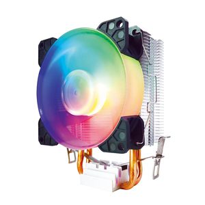 Commercio all'ingrosso CPU radiatore 2 tubo di rame tubo di calore CPU ventola di raffreddamento del Computer da tavolo custodia silenzioso dissipatore di calore ventola - Product Image 1