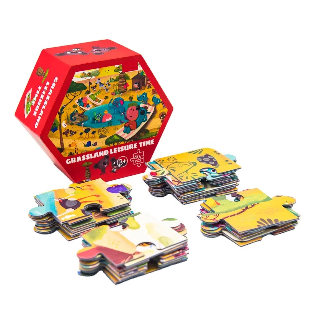 Le puzzle de lame de scie à papier le plus chaud jouets de puzzle d'éducation précoce pour enfants, 100 -1000saw lame puzzle enfants bricolage jouets