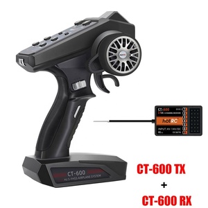 CT-600 CT400 6CH 4CH 2.4GHz无线电系统发射器遥控器，带CT-600 6通道接收器，用于遥控汽车船坦克 - Product Image 3