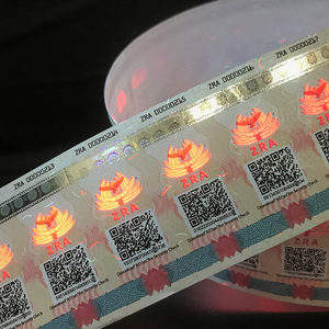 Polariertes Farbwechsel-Sicherheits-Anti-Fälschungs-Etikett mit unsichtbarem fluoreszierendem QR-Code - Product Image 5